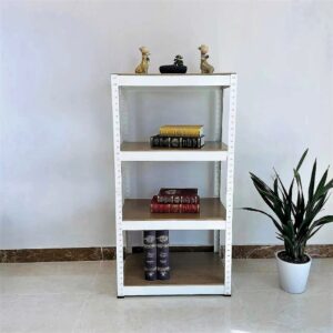 4 Tier Adjustable Garage Storage Shelving, Utility Rack Shelf Unit