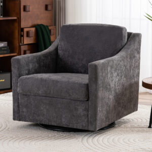 Large Swivel Chair Upholstered Armchair